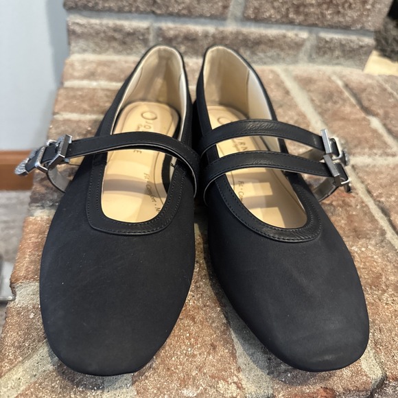 Journee Women's Florene Black Double Buckle Mary Jane Comfort Flats Sz 8.5 #224 - Picture 2 of 16